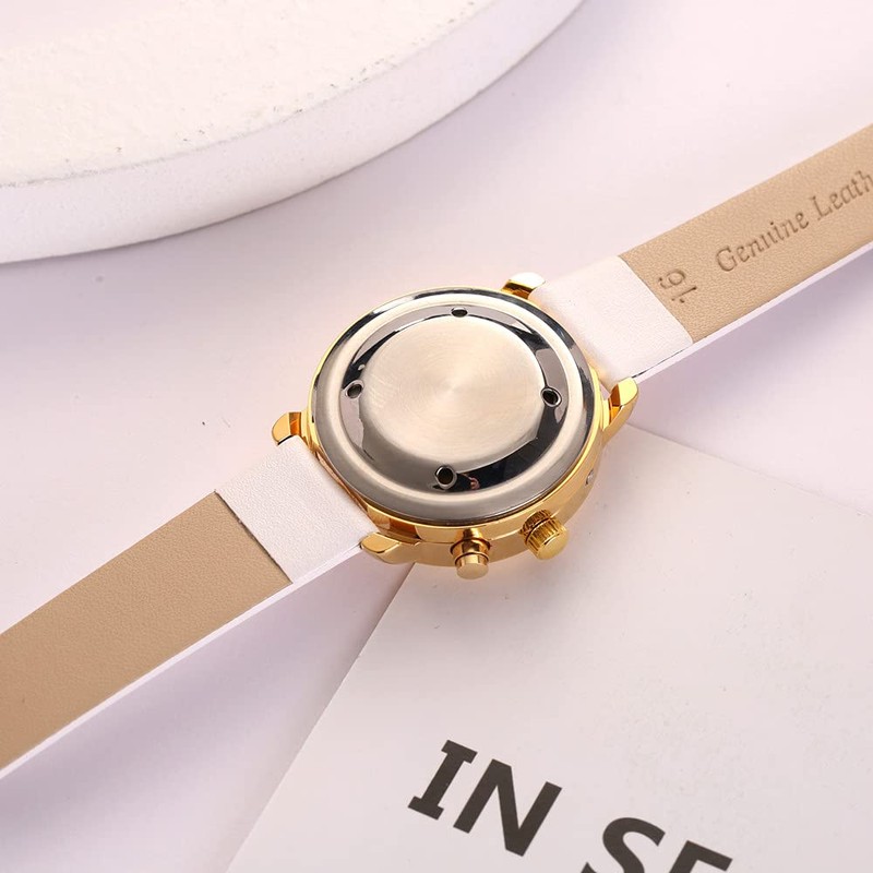 VISIONU English Talking Watch with Alarm Function for Ladies, Talking