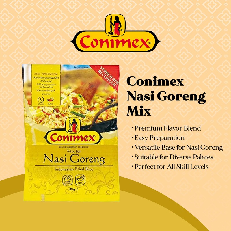 Conimex Nasi Goreng Mix - (3-Packs) - Indonesian Fried Rice