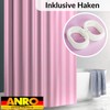 ANRO Shower Curtain Bath Curtain Shower Curtains Washable with Shower