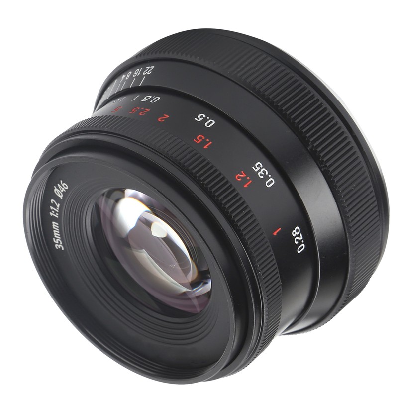 7Artisans 35mm F1.2 II Large Aperture Lens for Sony A6600/A6400/A6000