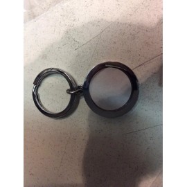 Unbranded 10 Qty DIY Insert 1" Photo Picture Frame Keyring Key Chain Ring Keychain Gift