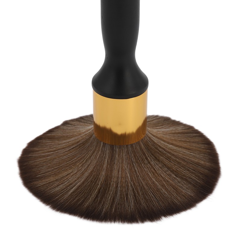 Broken Hair Sweep Brush Long Wooden Handle Soft Nylon Bristles