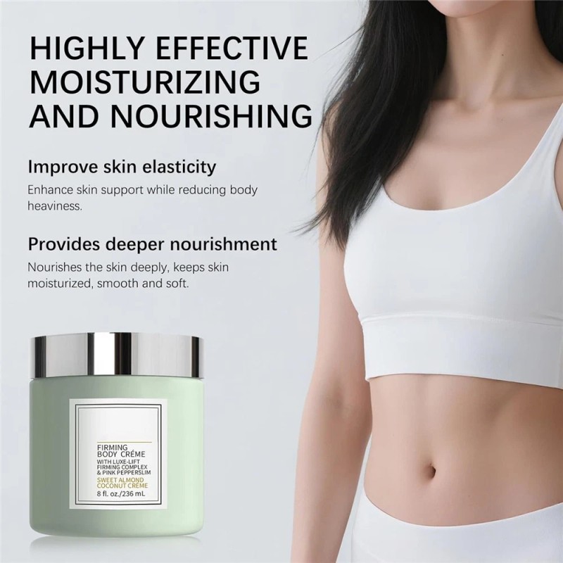 Champagne Lift & Firming Body Cream with Luxe-Lift, Skin Moisturizer