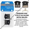 Shimano J04C Metal Disc Brake Pads, Spring and Fin