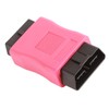 OBD2 Male to Female Connector Adapter OBDII Plug for Vehicle