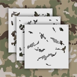 Redleg Camo® OCP 3 Piece 28"X28" Camo Stencil Kit Scorpion W2