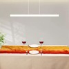 XJJDCB Cheesecloth Table Runner, Gradient-Yellow Orange Gauze Table Runner, Widely