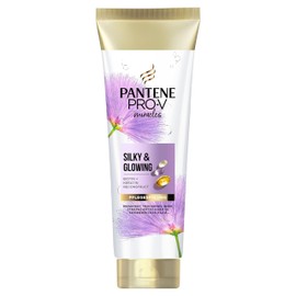 Pantene Pro-V Silky & Glowing Conditioner with Biotin and Keratin Reconstruct 160 ml Pro-V Miracles Conditioner Helps Repair Dry, Highlighted Hair, Works as a Moisturiser