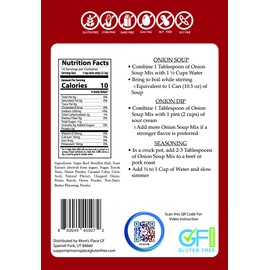 Mom’s Place Gluten Free & Dairy Free Onion Soup Mix or Chip 2.0 oz