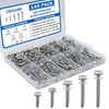 145 PCS Self Tapping Screws for Metal – 410 Stainless