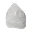 200 White Value 12L Pedal Bin Liners Rubbish Refuse Bags