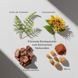 Dermolimpiador Antiacné, Gel Limpiador Facial con Tepezcohuite, Hamamelis y Cola de Caballo, Limpieza Profunda, 100g