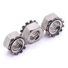 M4-0.7mm K-Lock Nuts, 304 Stainless Steel 18-8, Kep Lock Nuts