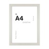 Contemporary Grey A4 Wooden Picture Frame for A4 (21 x
