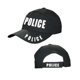 NuJake Children's FBI SWAT Police Themed Baseball Caps Kids Law Enforcement (UK, Age, 5 Years, 10 Years, Black, Police)