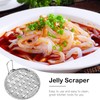 Jelly Noodle Scraper Jelly Scraper: 5pcs Stainless Steel Cold Noodle