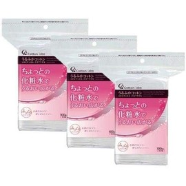 Much Sharkfin Cotton Puff With X Set of 3 