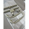 Vision Hardware Patio Door Handle Set Beige Replacement PD3000BEIGE