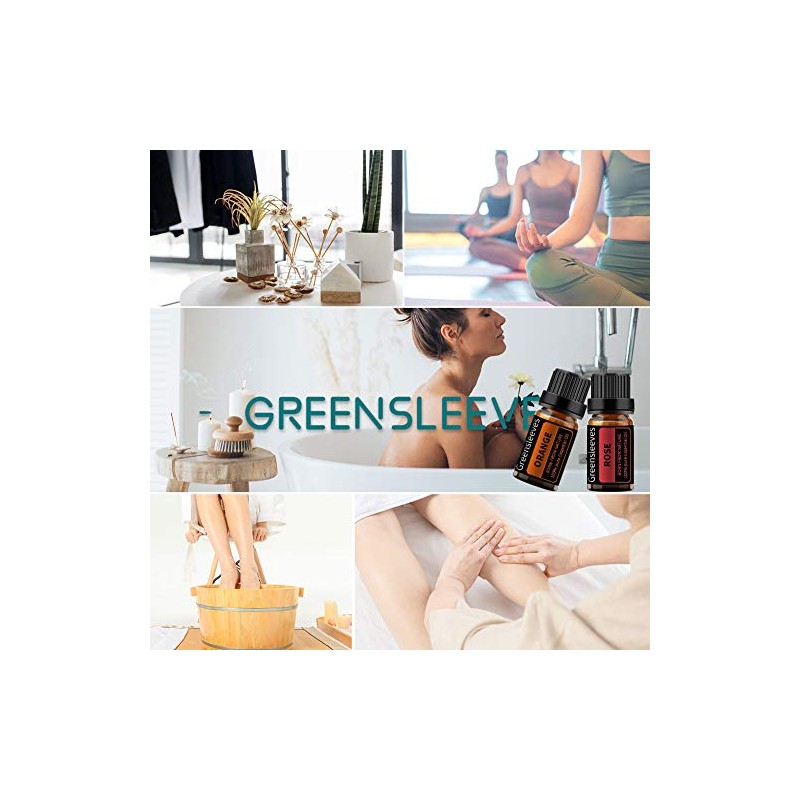 GREENSLEEVES GREENSLEEVES Essential Oil - 10ml (Rose + Orange)
