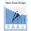 SILKWORLD Mens Swim Trunks Front Zipper Fly Quick Dry Beach