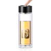 TEAVOR MagnaDrop Tea Tumbler – Double Wall Glass Tea Infuser