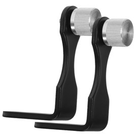 KICHOUSE 2pcs Metal Binocular Adapter for Tripod Mounting Compatible with Single Double Telescopes Durable Shaped Design for Enhanced Stability and Versatility