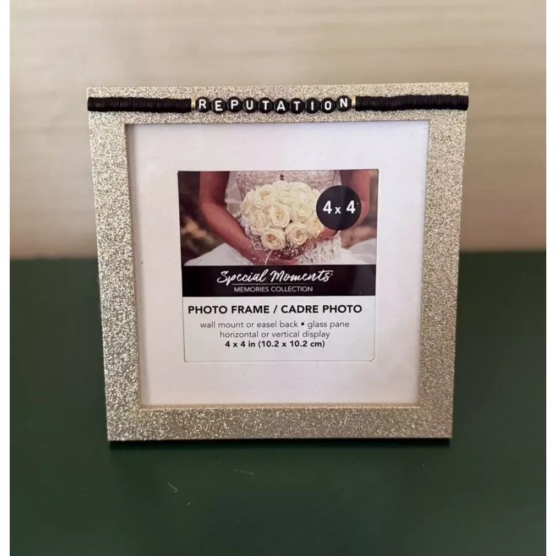 Swift Taylor Swift Gift Photo Frame 4x4 Bracelet REPUTATION picture