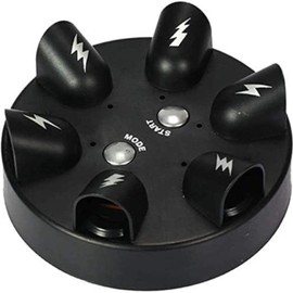 YADILLO Shock Roulette Game for 2-6 Players - Electric Finger Lie Detector Party Toy, Novel Polygraph Props for Family Gatherings, Funny Truth or Dare Decompression Toy for Adults & Kids