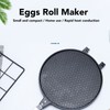 Eggs Roll Maker Waffle Cone Maker Household Round Shape Aluminum