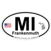 US Decal, Inc. Frankenmuth, Michigan Oval Sticker