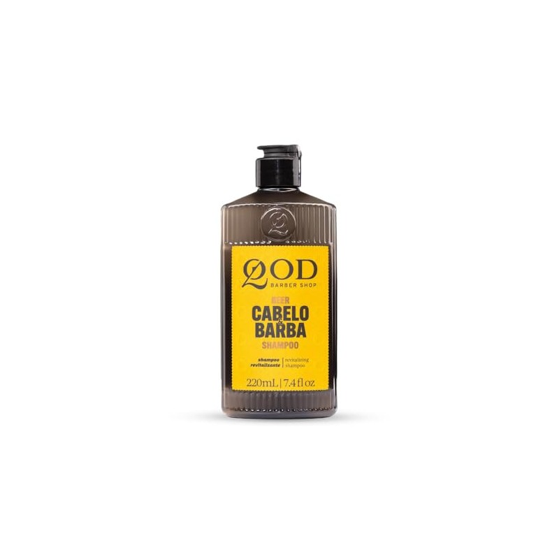 QOD Barber Shop - Shampoo premium para cabello y barba