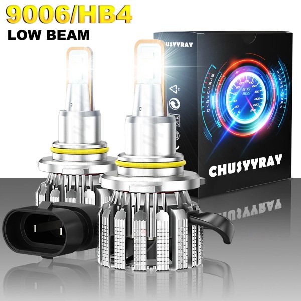 CHUSYYRAY LED Headlight Kit 9006 HB4 Low Beam for Chevy