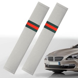 Seat Belt Cover [Set of 2] Seat Belt Pads for Cars, Protects Shoulders and Neck, Ultra-Fiber Leather Seat Belt Accessories, Shoulder Pads, Soft and Reduces Pressure, Suitable for Children to Adults