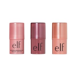 e.l.f. Monochromatic Multi-Stick Trio, Set of 3, Includes Dazzling Peony, Sparkling Rose & Glistening Peach