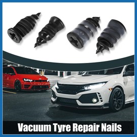 A ABSOPRO 20 Pcs Tire Repair Rubber Nail Fast Tool Self-Service Tire for Car Truck Motorcycle with Storage Box Item Replacement