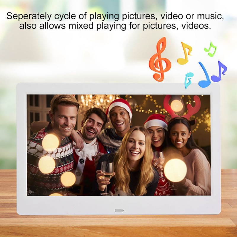 10inch 16:9 1024*600 HD Screen Digital Photo Frame Electronic Album