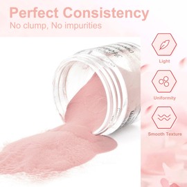 28g/box Acrylic Powder Professional Nude Pink Color Acrylic Nail French Manicure Powder for Nail Extension Acrylic Nail System,HJ-NAP017 (No.13)