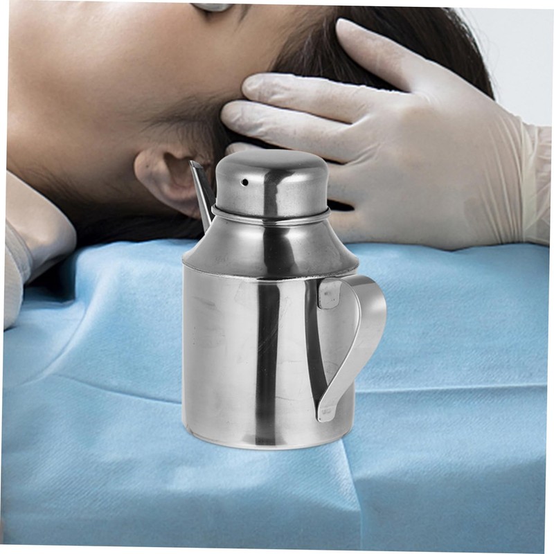 ULTECHNOVO Stainless Steel Eye Washing Pot Lid and Handle Eye