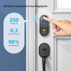 Smart Keyless Entry Door Lock - Fingerprint Electronic Deadbolt Touchscreen