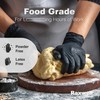Latex Free Disposable Black Gloves X-Large | 4.5 Mil Black