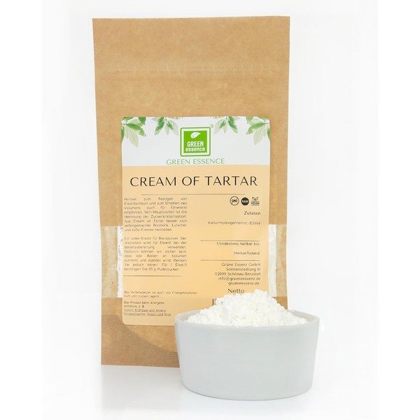 Cream of Tartar 500 g of Green Essence - Baking