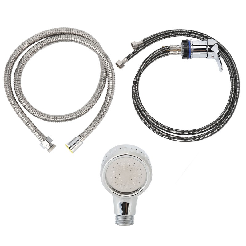 Shampoo Bowl Faucet 100cm Pipe 120cm Soft Hose Shampoo Bed