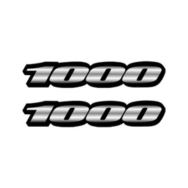 Awonderful Motorcycle Fairing Sticker Decal, Reflective Vinyl Decal for GSXR1000 with Strong Stickiness 1000 (Grey)