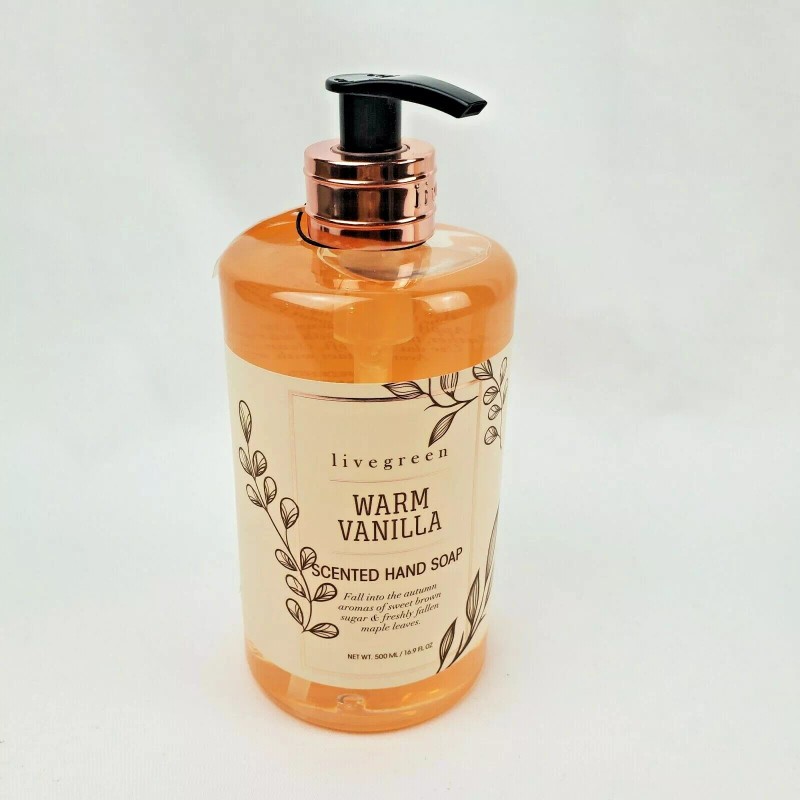 Livegreen 2X Livegreen Warm Vanilla Scented Hand Soap 16.9oz each