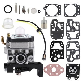 Jinerdony Carburetor and Repair Kit for Honda GX25 GX25N GX25NT FG110 FG110K1 HHT25S 25CC 4 Stroke Carb 16100-Z0H-825 16100-Z0Z-034 16100-Z0Z-815 16100-ZOZ-034 16100-Z0H-053 WYB-16C