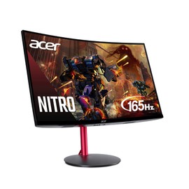 Acer Nitro 27" Full HD 1920 x 1080 1500R Curve PC Gaming Monitor | AMD FreeSync Premium | 165Hz Refresh | 1ms (VRB) | ZeroFrame Design | 1 x Display Port 1.4 & 2 x HDMI 2.0 Ports ED270R Mbmiiphx