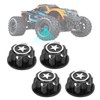 4pcs Aluminum Alloy Wheel Hub Cap Cover Accessory Fit for