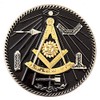 Past Master with Square & Quadrant and Working Tools Masonic