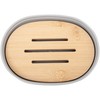 Wadiga BERILO Soap Dish with Bamboo Insert, Wood, Removable, 13