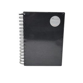 Fitspiration 'fit happens' Fitness Goal Tracker and Daily Gratitude Journal Spiral Bound